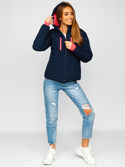 Tamnoplava zimska jakna ženska sportska Bolf HH012A