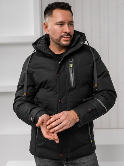 Muška zimska jakna Crna Bolf 5M3137A1