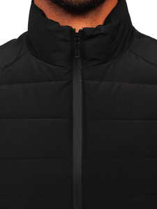 Muška prošivena jakna Crna Bolf 31M5060