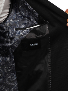 Crni elegantni muški sako Bolf 05