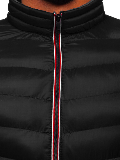 Jakna muška zimska sportska prošivena crna Bolf 1100