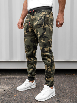 Sportske hlače muške camo-kaki Bolf KZ15A