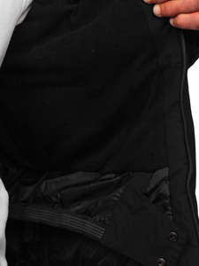 Crna muška zimska sportska skijaška jakna Bolf 7507