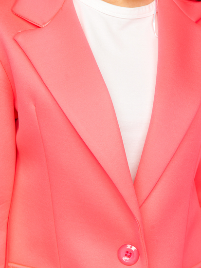 Ružičasti kratki ženski kaput Bolf 20672