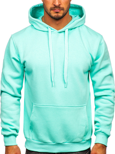 Boje metvice muška dukserica s kapuljačom s klokan džepom Bolf 1004