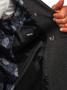 Antracit dvoredni elegantni muški sako Bolf 007