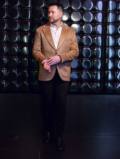 Muška baršunasta jakna Camel Bolf 24410