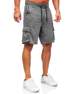 Muške kratke hlače Cargo Grafit Bolf 8K1505