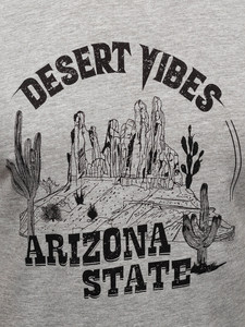 Muška pamučna majica s printom Sivo Bolf MPO3483