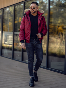 Bordo jakna muška zimska Bolf 2129