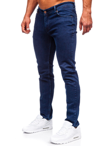 Tamnoplave traperice muške slim fit Bolf 5066