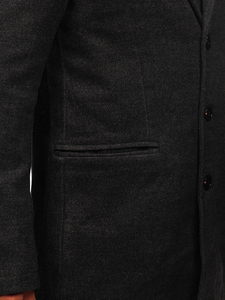 Muški zimski kaput grafitni Bolf 1047