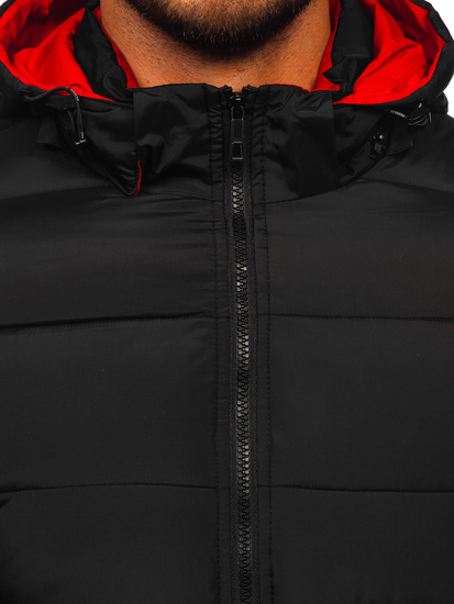 Muška prošivena zimska jakna Crna Bolf 31M5037