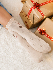 Višebojne ženske čarape s uzorcima Bolf M7-6P-1 6 PACK