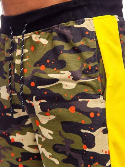 Zelene sportske kratke hlače muške Bolf KS2579