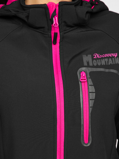 Grafitna jakna ženska prijelazna softshell Bolf HH027