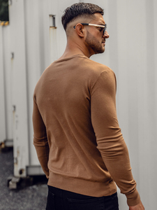 Muški kardigan Smeđa Bolf YY06A