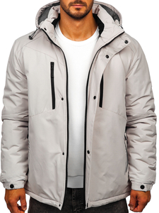 Muška zimska jakna Sivo Bolf 22M321