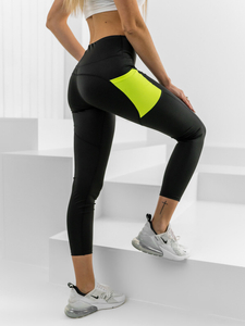 Crne ženske tajice Bolf XL009