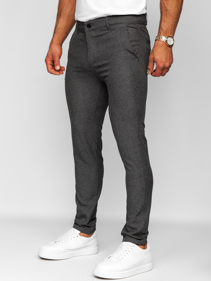 Elegantne muške hlače Grafit Bolf 0041