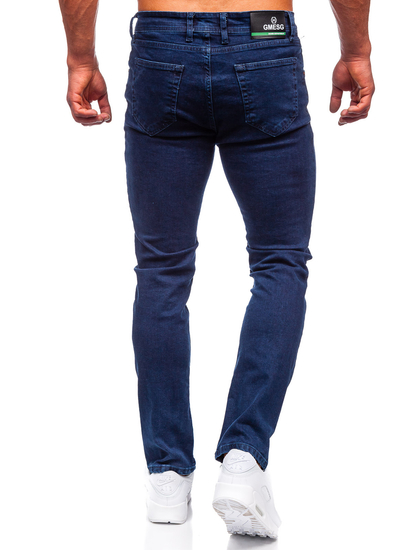 Tamnoplave traperice muške slim fit Bolf 5066