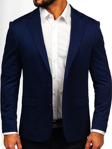 Muški ležerni sako Mornarsko plava Bolf 24401