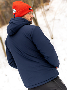 Tamnoplava jakna muška zimska sportska Bolf HH011