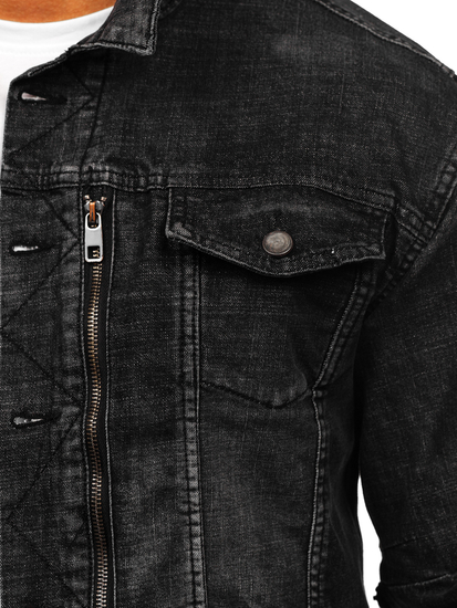 Crna traper jakna muška  Bolf MJ508N