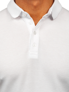 Bijela muška polo majica Bolf 2004