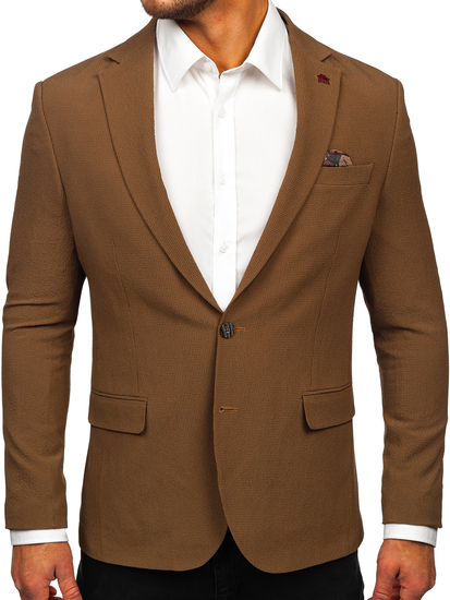 Smeđe muški casual sako Bolf 026