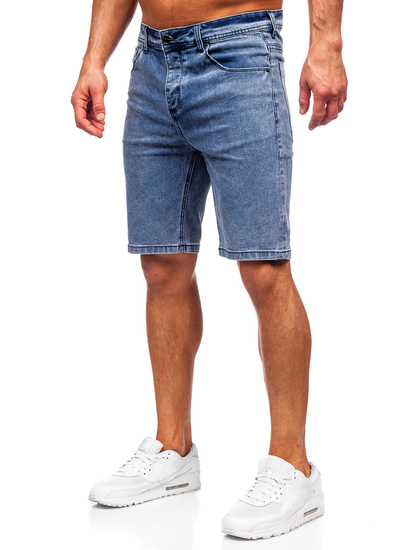 Tamnoplave muške traper kratke hlače Bolf MP0274BS