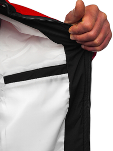 Crna muška prijelazna bomber jakna Bolf 84M3003