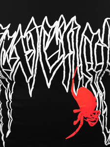 Crna muška majica s printom Bolf MT3026