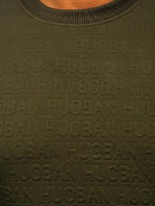 Khaki muška majica bez kapuljače s printom Bolf LJ0599