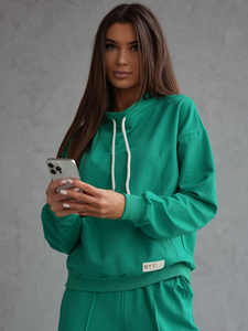 Ženski dvodijelni trenirke komplet zeleni Bolf 82162