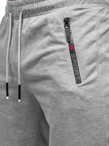 Sive sportske kratke hlače muške Bolf JX505