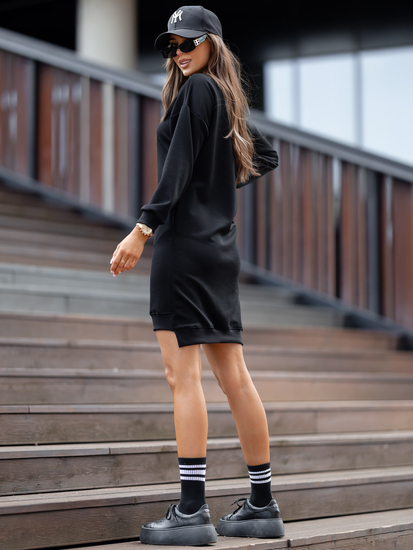 Ženska sportska haljina crna Bolf 524