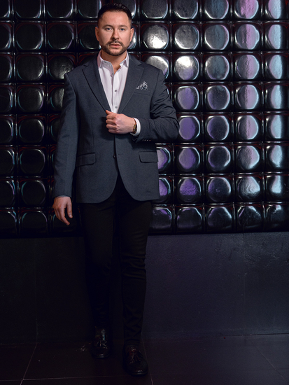 Muški casual sako Tamnoplava Bolf 24401-1