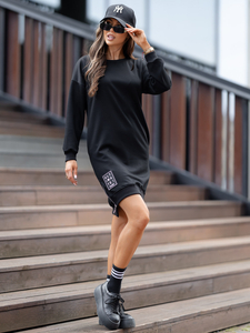 Ženska sportska haljina crna Bolf 524