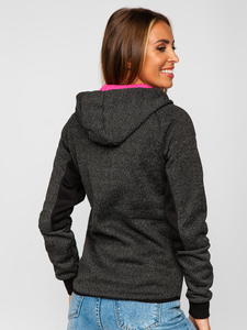 Ženska prijelazna majica-jakna crna Bolf KSW4002A1