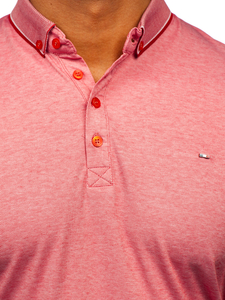 Crvena muška polo majica Bolf 2006