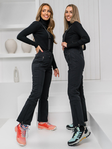 Ženske planinarske hlače Crna Bolf W702B