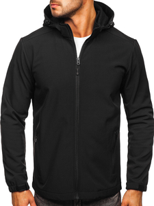 Muška lagana softshell jakna Crna Bolf HH017