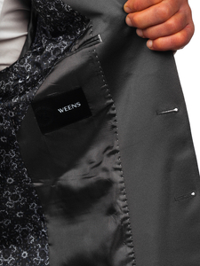 Sivi elegantni muški sako Bolf 022