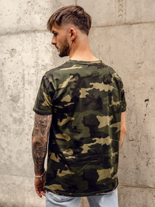 Kaki muška maskirna majica Bolf S807A1