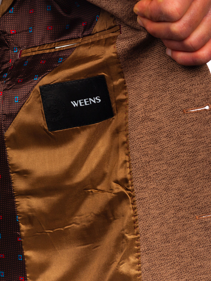 Muški ležerni sako Smeđa Bolf 24401