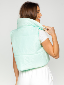 Boje metvice kratki prošiveni prsluk ženski Bolf 82330