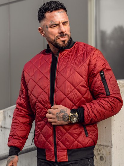 Bordo prijelazna jakna muška prošivena bomber Bolf MY-01