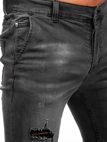 Sive muške traper kratke hlače Bolf MP0036G