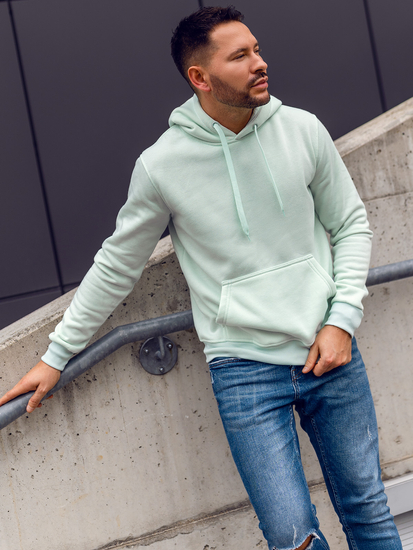 Boje metvice muška majica s kapuljačom s klokan džepom Bolf 2009A